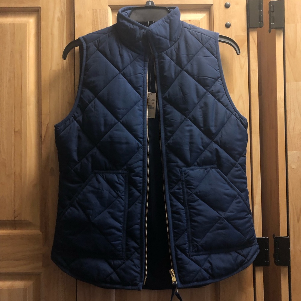 NWT J. Crew Navy Vest